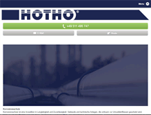 Tablet Screenshot of hotho.de
